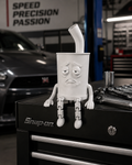 Exhausted Exhaust Figurine