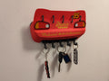 3D Printed Lightning McQueen Racing Car Wall Key Holder | Automotive Key Organizer with 5 keys