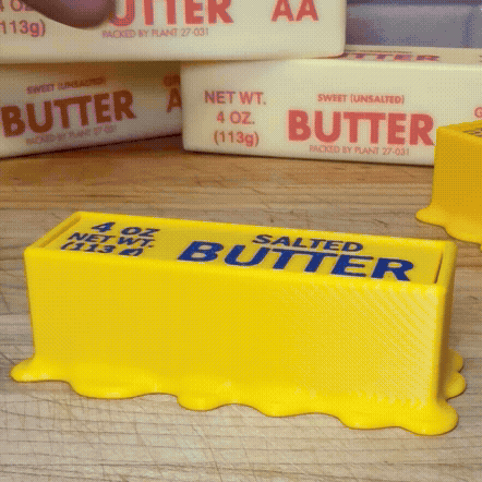 Melted and Plain Butter Clicker Fidget