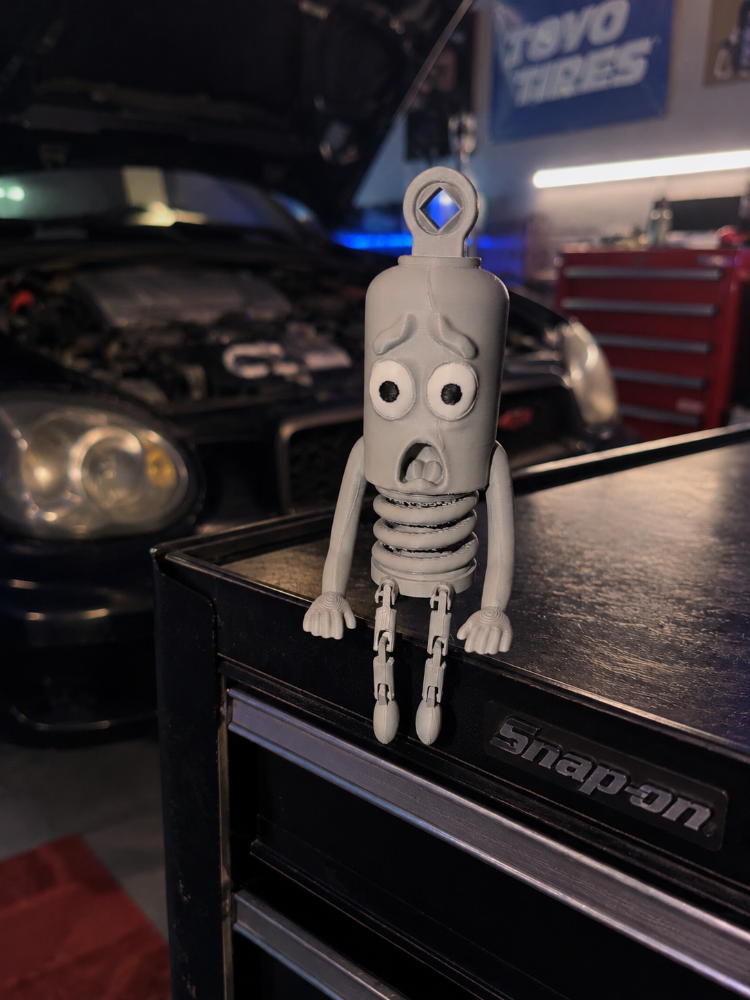3D Printing Shocked Shock Figurine