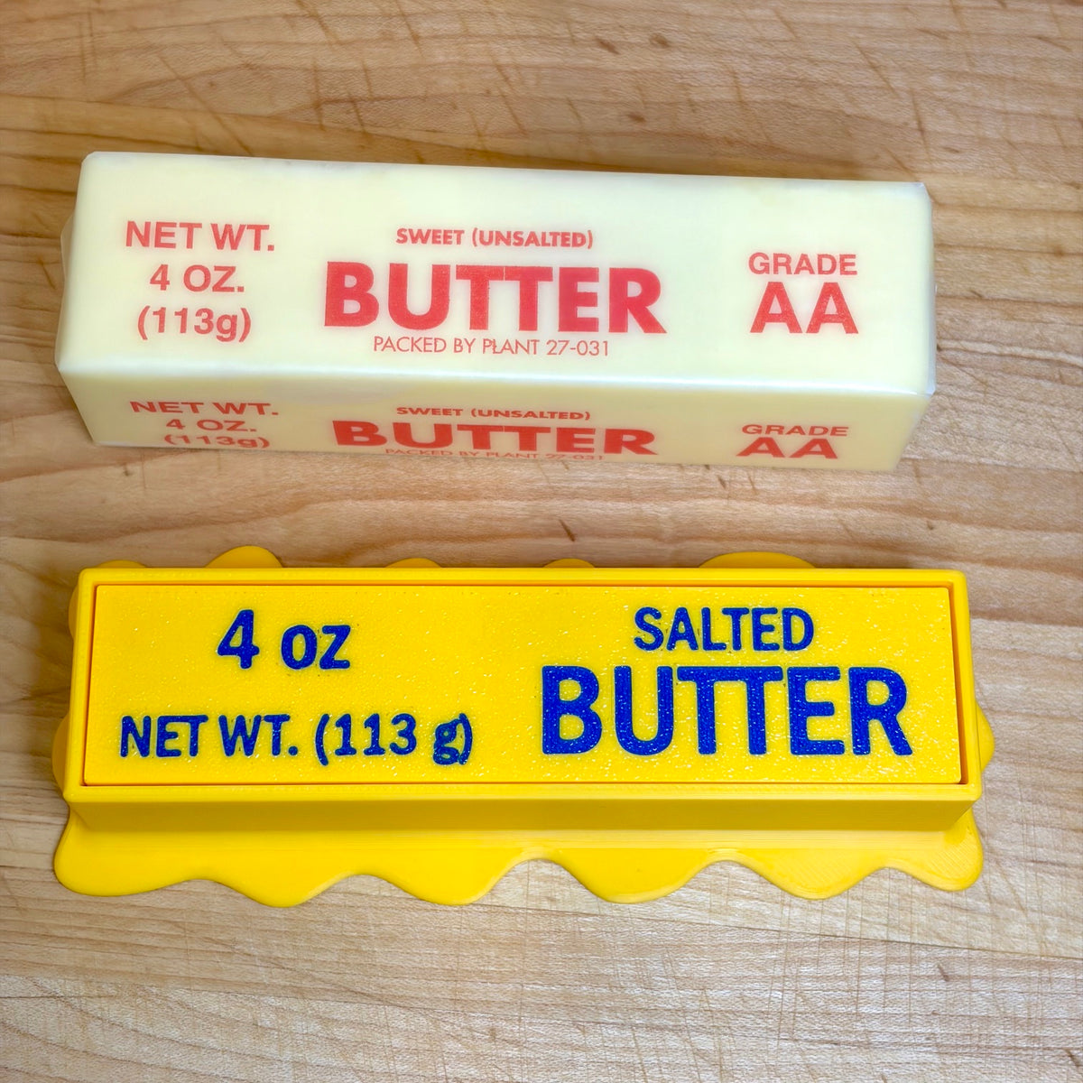 Melted and Plain Butter Clicker Fidget