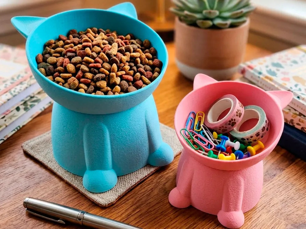 3D Printed Cat Bowl/Desk Organizer