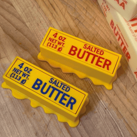 Melted and Plain Butter Clicker Fidget