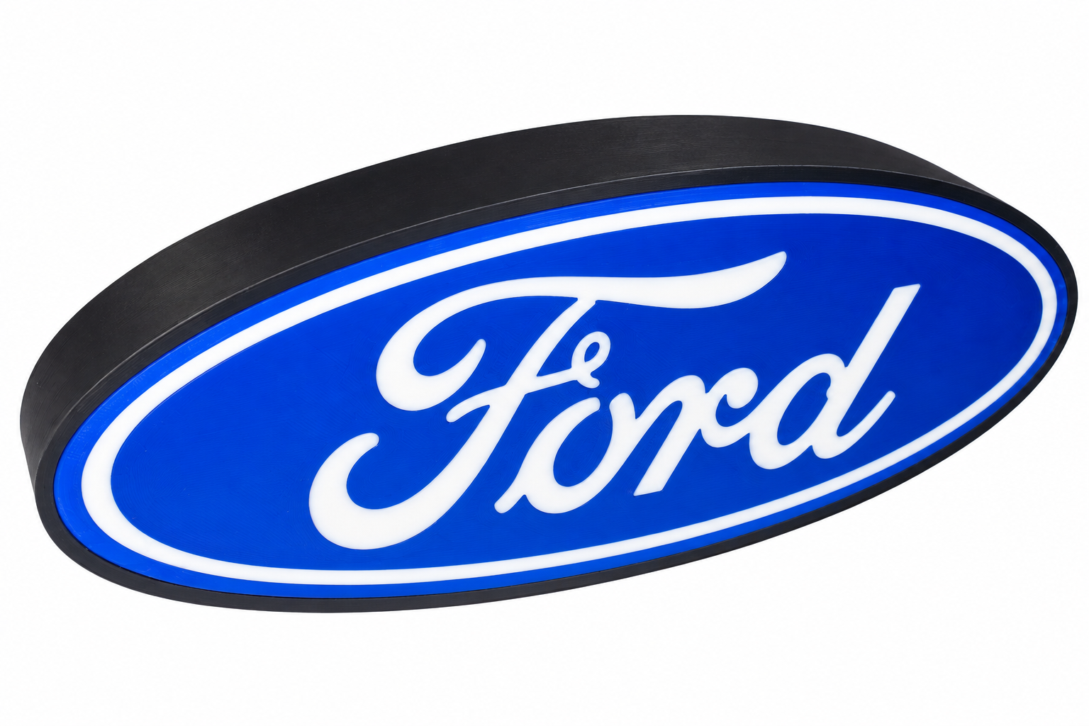 3D Printed Ford Lightbox - Wall Decor