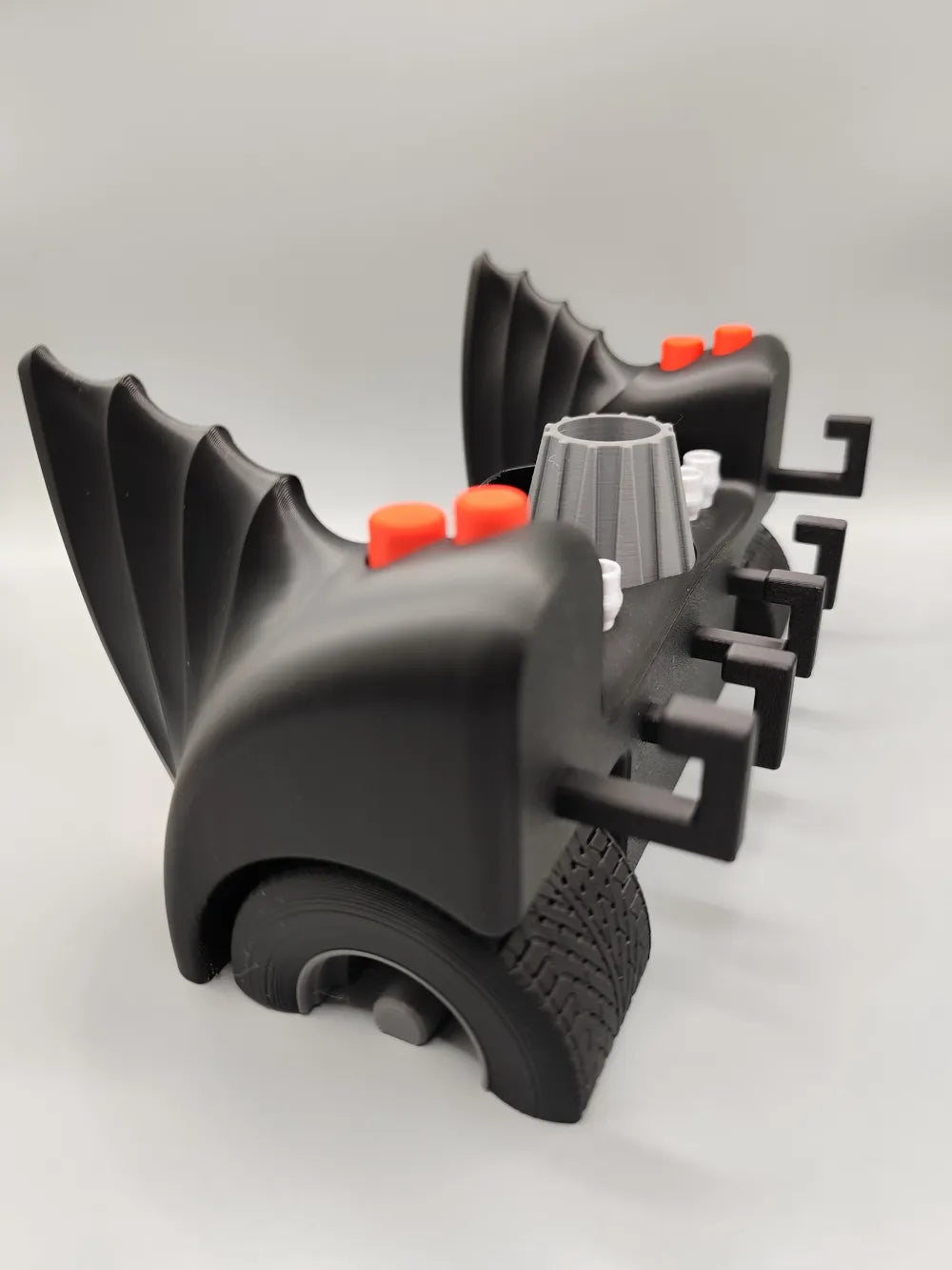 3D printed Batmobile wall key organizer gift for car lovers