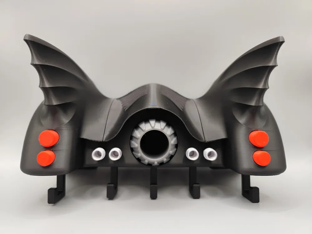 3D printed Batmobile key holder automotive wall rack by A&S Studio