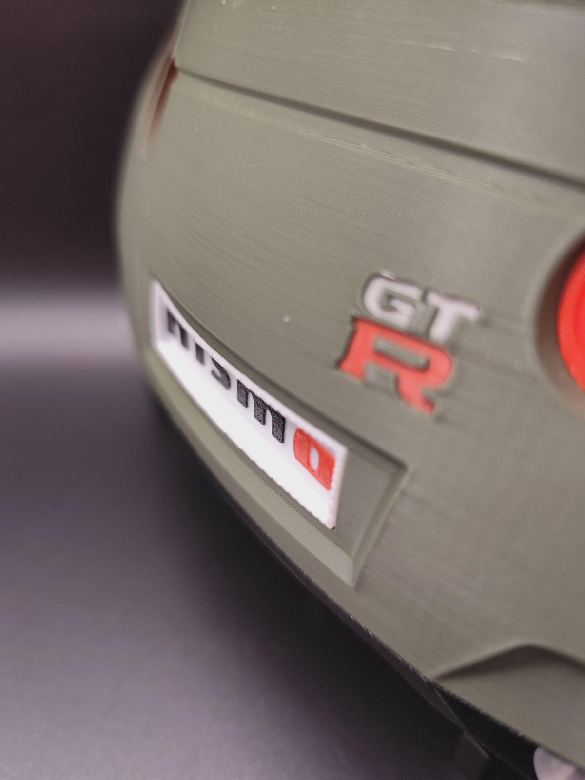 GT-R inspired 3D printed JDM five hook wall key rack, product image 6 of 10 by A&S Studio