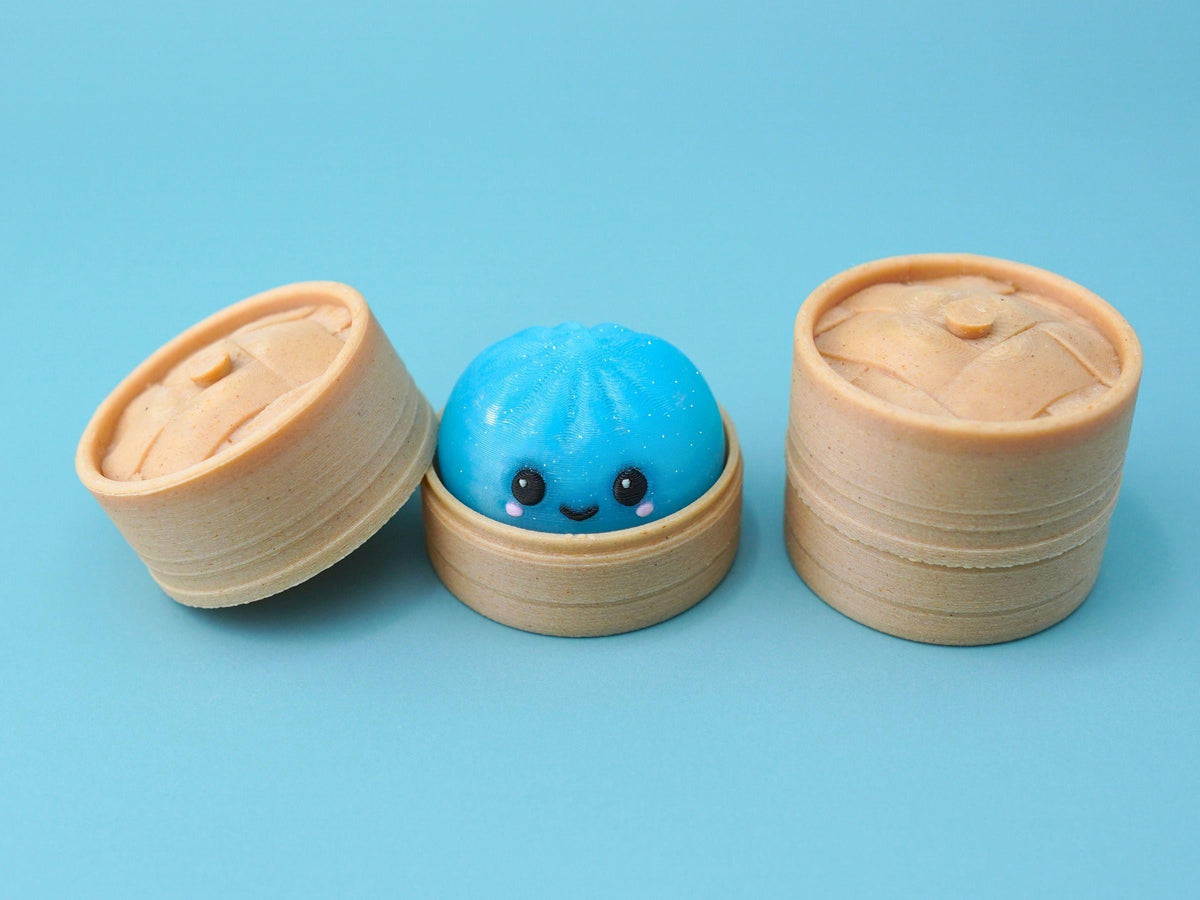 3D printed mix and match fidget clicker keychain toys, product image 5 of 10 by A&S Studio