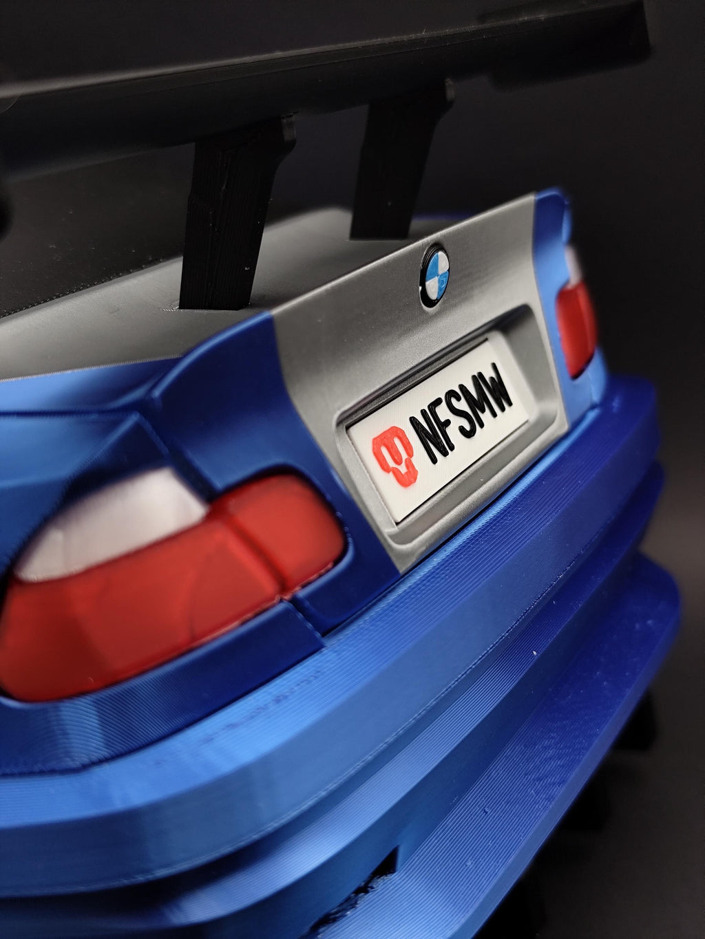 BMW M3 GTR inspired 3D printed five hook car key holder, product image 8 of 9 by A&S Studio