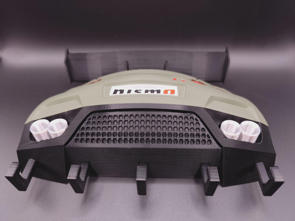 GT-R inspired 3D printed JDM five hook wall key rack, product image 5 of 10 by A&S Studio