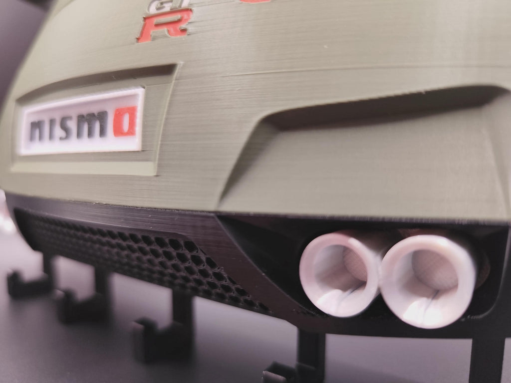 GT-R inspired 3D printed JDM five hook wall key rack, product image 7 of 10 by A&S Studio