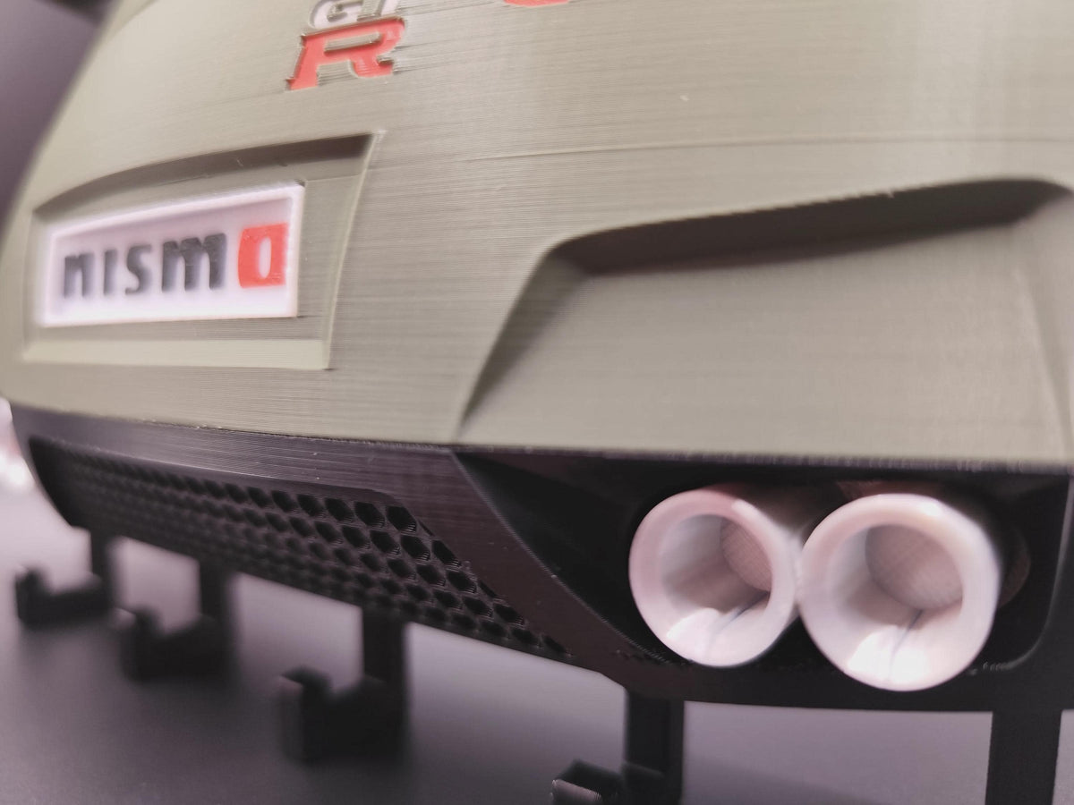 GT-R inspired 3D printed JDM five hook wall key rack, product image 7 of 10 by A&S Studio