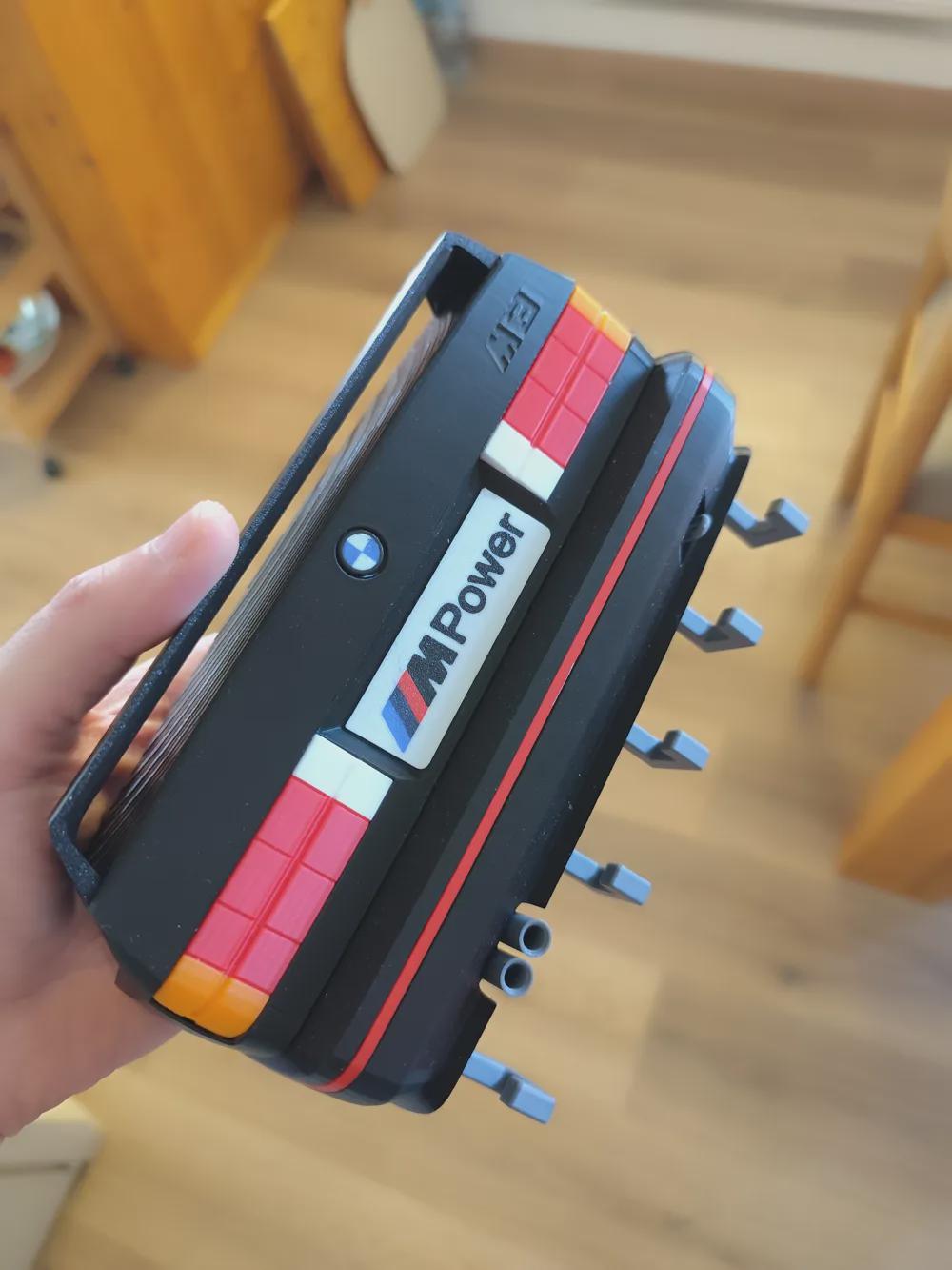 BMW E30 M3 Inspired 3D Printed Key Holder, Custom Color Garage Wall Decor - product photo 2