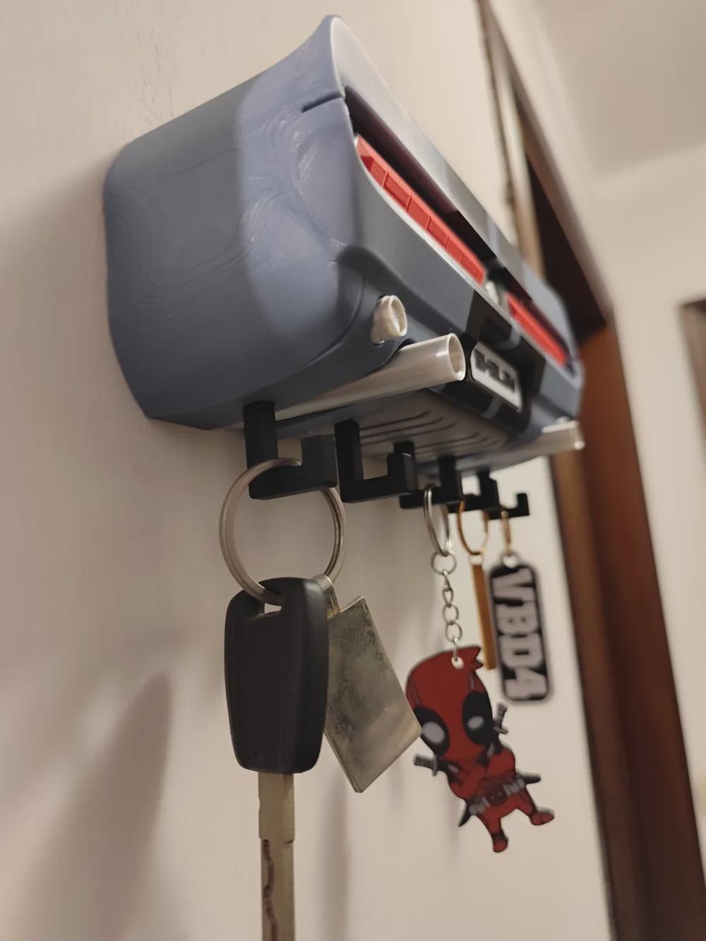 Shelby GT500 Inspired 3D Printed Key Holder | Custom Color Mustang Wall Rack (5 Hooks) - product photo 10