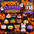 Spooky Halloween 3D Printed Clicker Fidget Toys | Pick Any 3 for 18 Dollars - product photo 1