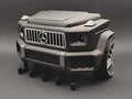 3D printed G Wagon inspired wall key holder with customizable car colors and hooks