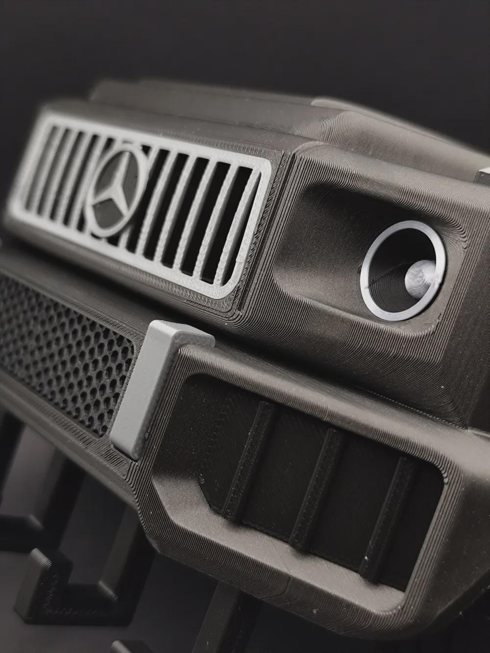 G Wagon inspired 3D printed wall key holder with customizable colors, product image 4 of 7 by A&S Studio