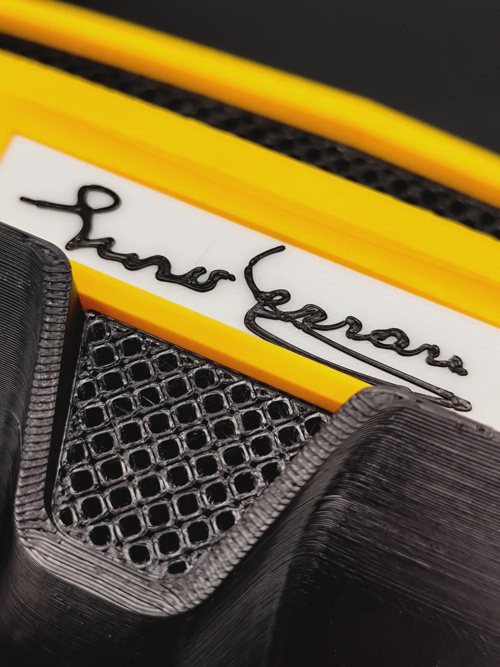 Enzo-Inspired 3D Printed Car Key Holder | Supercar Wall Rack (5 Hooks) - product photo 2