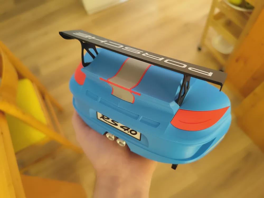 Custom Color RS 4.0 Inspired Key Holder | 3D Printed Car Wall Rack (Personalized) - product photo 10