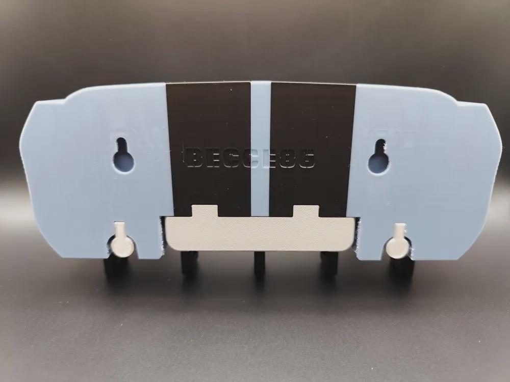 Shelby GT500 Inspired 3D Printed Key Holder | Custom Color Mustang Wall Rack (5 Hooks) - product photo 4