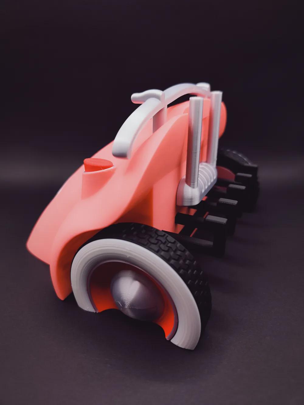Custom Color 3D Printed VW Beetle Key Holder | Vintage Car Wall Decor - product photo 4