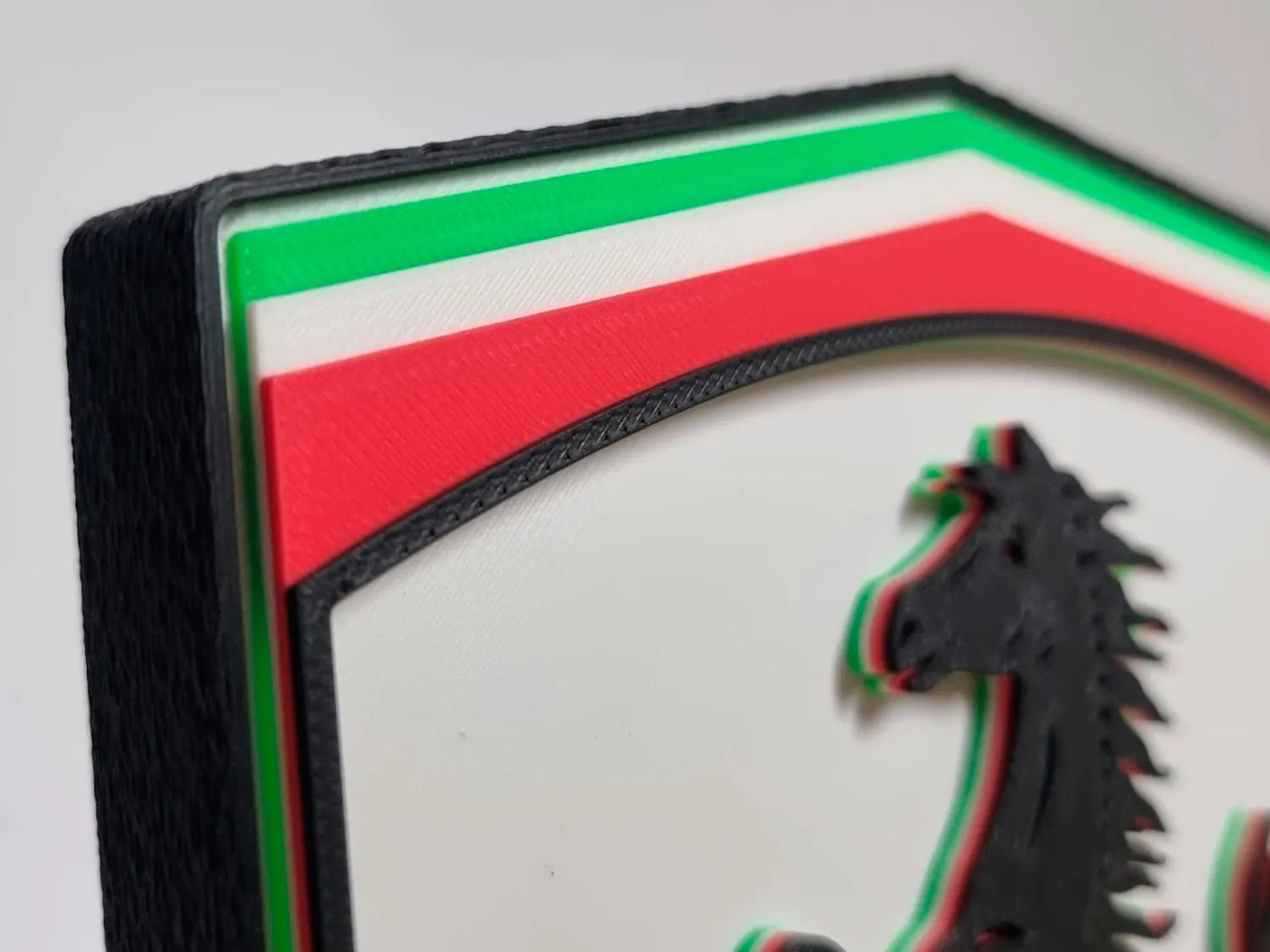 3D Printed Scuderia Ferrari LED Lamp