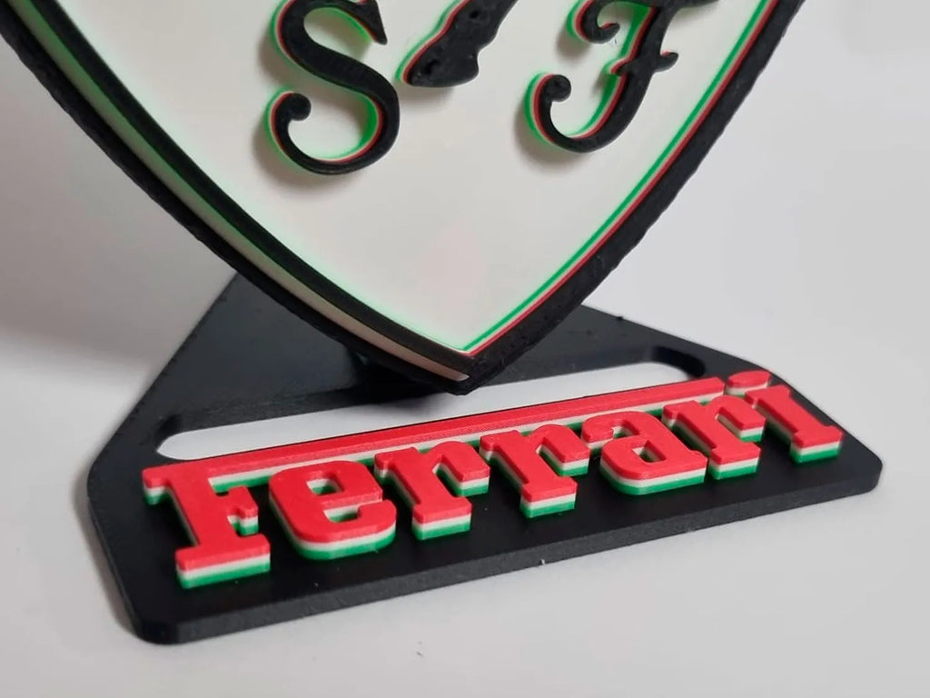 3D Printed Scuderia Ferrari LED Lamp