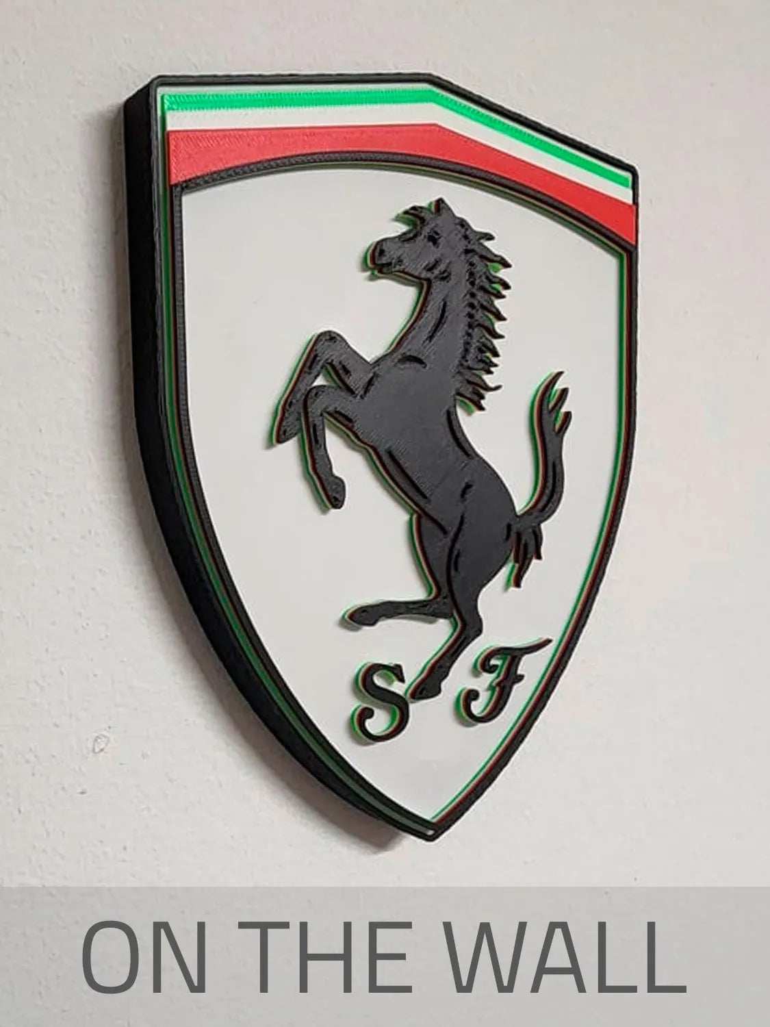 3D Printed Scuderia Ferrari LED Lamp