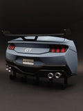 Viper blue Mustang GT inspired 3D printed wall key holder with hooks