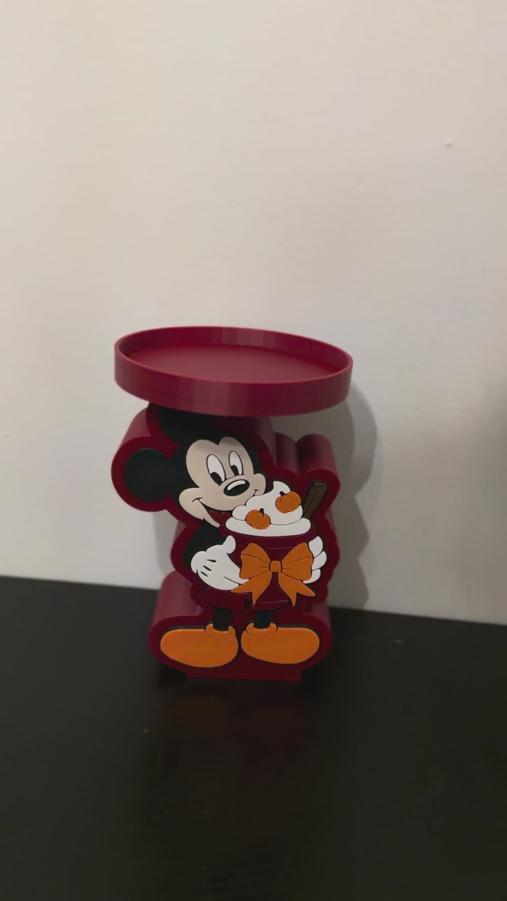 3D Printed Fall Candle Holder Stand – Decorative Candle Pedestal