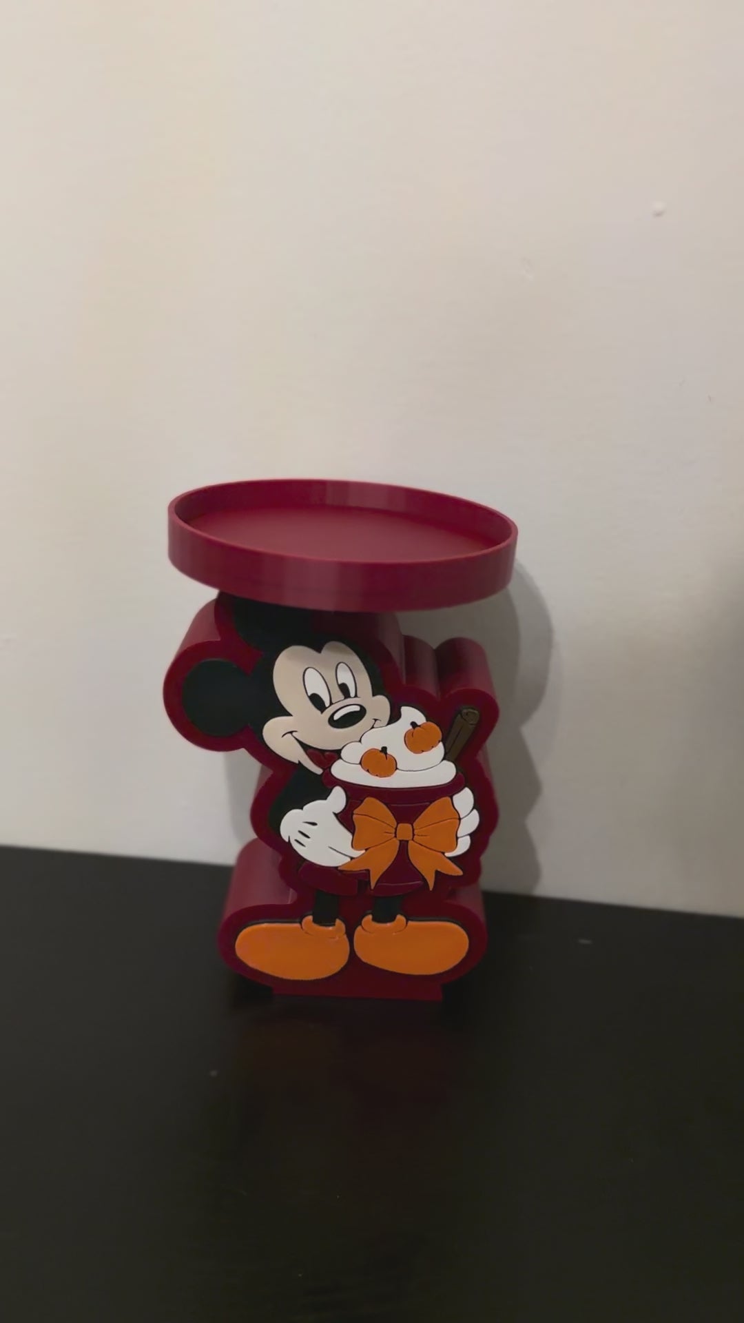 3D Printed Fall Candle Holder Stand – Decorative Candle Pedestal